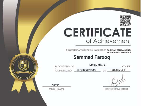 MERN Stack Certification